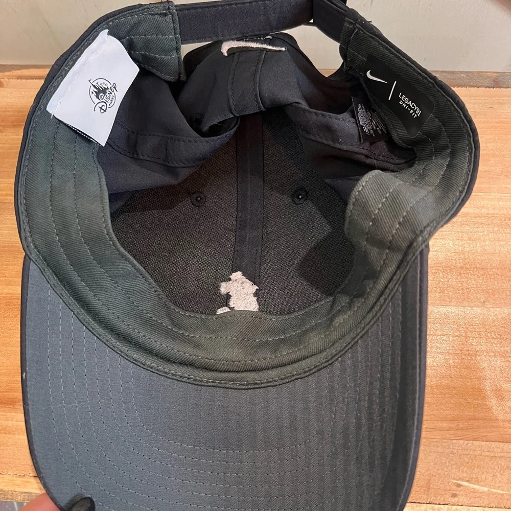 Disney Parks Mickey Mouse Baseball Hat Nike Legacy 91 Dri-fit Black Adjustable